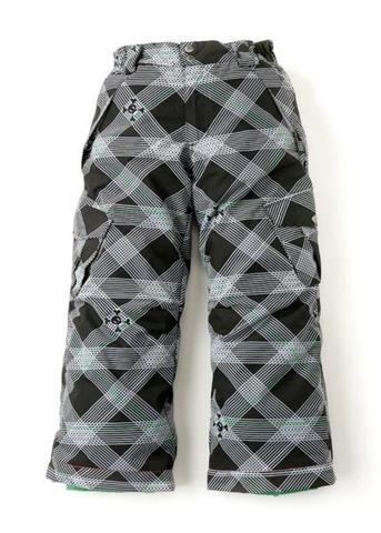 Boys Skurvy Pant (Black Plaid) - Closeout