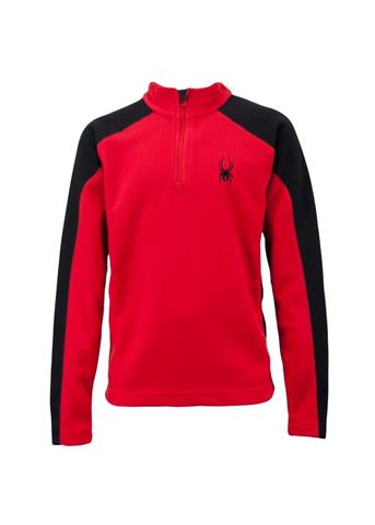 F11 Boys Speed Fleece T-Neck (Red)