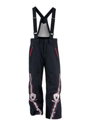 F11 Boys Team Pant (Black/Volcano)