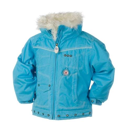 Girls Jelly Jean Jacket (Breeze) - Closeout
