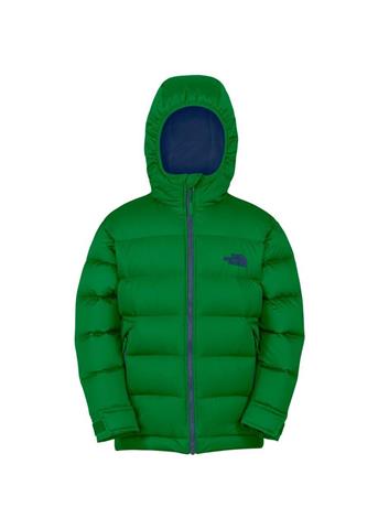 Boys Roll Down Jacket (Rad Green)