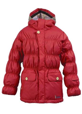 Girls Allure Puffy Jacket (Tea Berry) - Closeout
