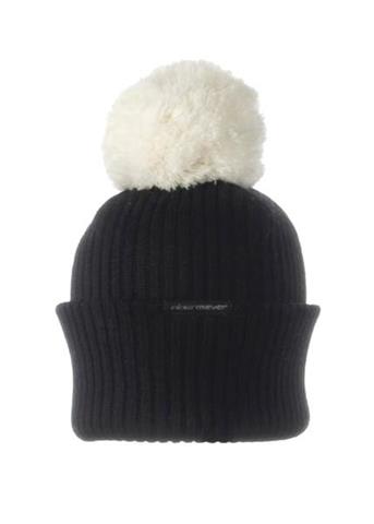 Caden Knit Hat (Black/White)