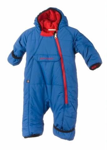 Boys Cozy Reversible Bunting (Olympic Blue) - Closeout