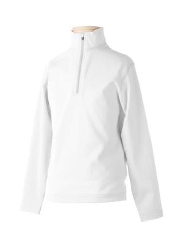 Girls Solar Fleece Top (White)