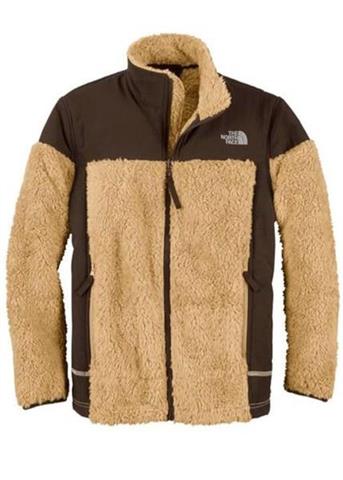 Boys Raffetto Fleece Jacket (Sandy Beige) - Closeout
