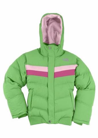 Girls Parka Aqui Jacket (Fresh Green) - Closeout