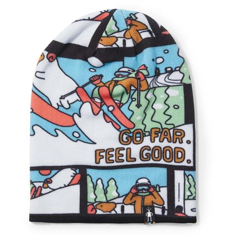Winter Adventure Print Beanie