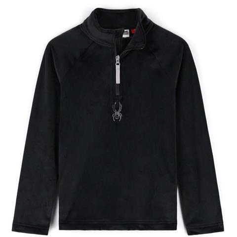 Girls Shimmer Bug Zip T-Neck