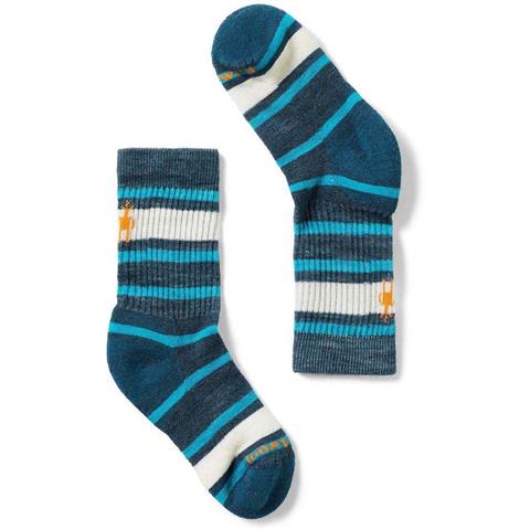 Kids&#39; Hike Light Cushion Striped Crew Socks