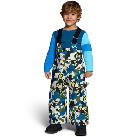 Boy's Volt Print Bib Pant