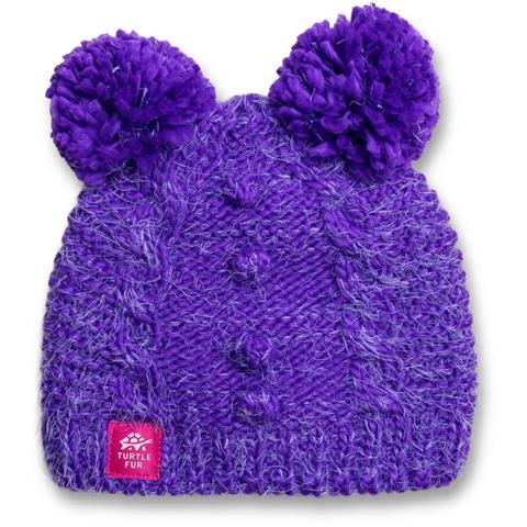 Youth Fluff Balls Beanie