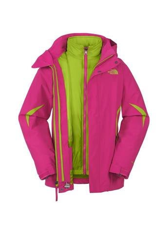 F11 Girls Boundary Triclimate 3-in-1 Jacket (Fusion Pink)