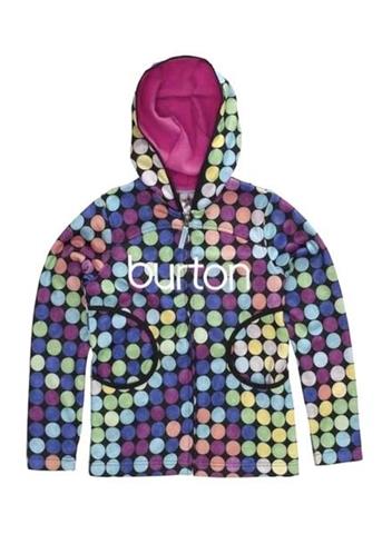 Girls Bonded Empress Fleece (True Black Multi Dot) - Closeout