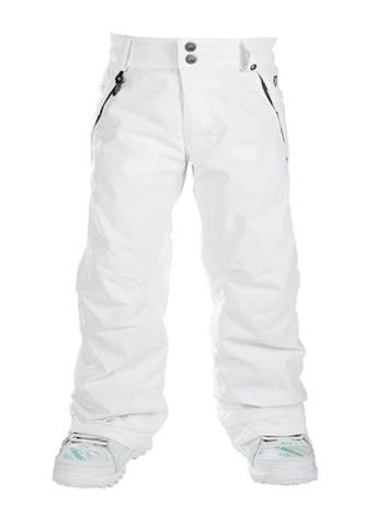Girls Mannual Mia Insulated Pant (White) - Closeout