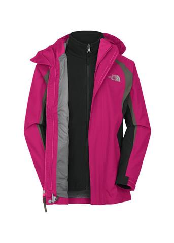 Girls Mountain View Triclimate 3-in-1 Jacket (Fusion Pink)