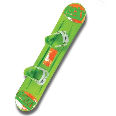 Lucky Bums Plastic Snowboard