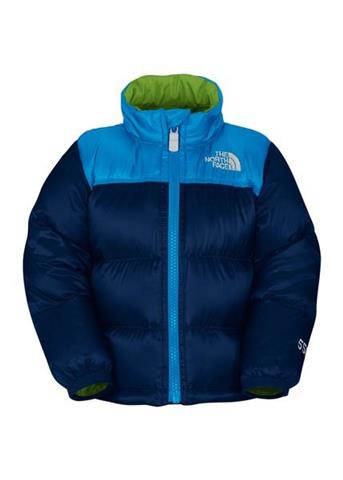 Infant Throwback Nuptse Jacket (Deep Water Blue)