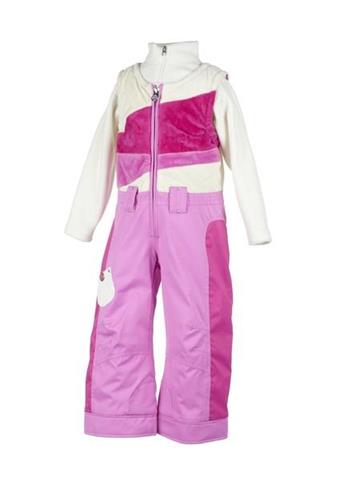 F11 Girls Love Fleece Bib (Razzberry)