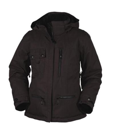 'Girls Victoria Jacket (Peat Brown)
