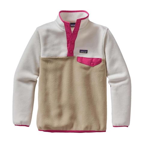 Patagonia Lightweight Synchilla Snap-T Pullover - Girl's