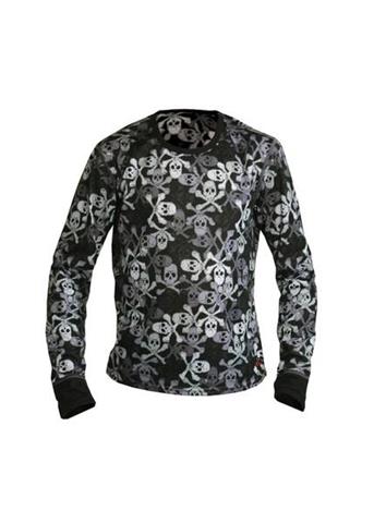 Youth Pepper Skins Print Crewneck (Pirates)
