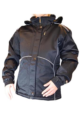 Girls Monarch Jacket (Black/White) - Closeout