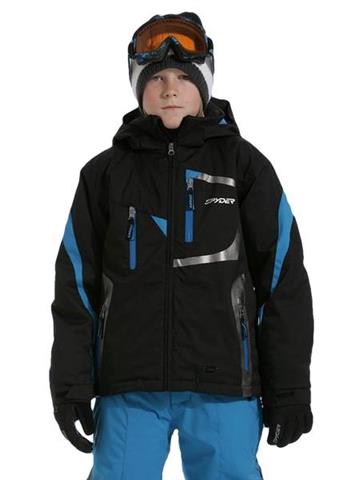 Boys Avenger Jacket (Black/Avalon Blue)