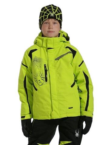F11 Boys Leader Jacket (Sharp Lime/Black)