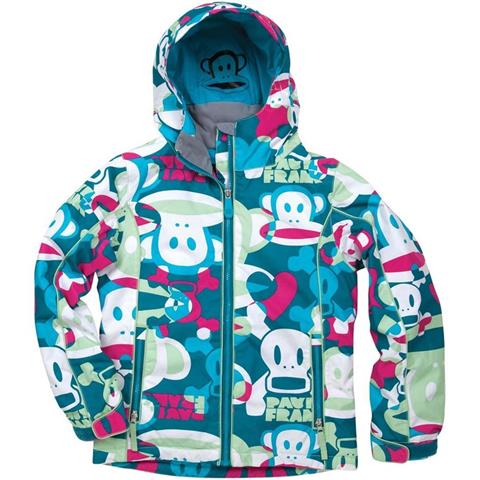 Girls Illusion Insulated Jacket (Teal)