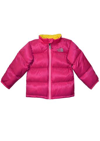 Infant Throwback Nuptse Jacket (Fusion Pink)