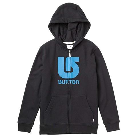 Burton Logo Vertical Full-Zip Hoodie - Boy's