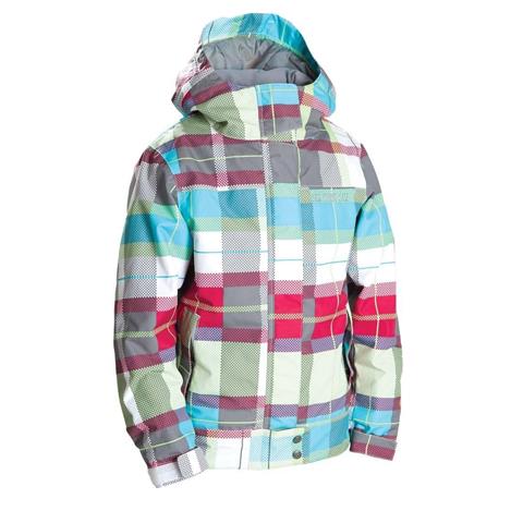 Girls Smarty Chloe Insulated 3-in-1 Jacket (Tutti Frutti Plaid)