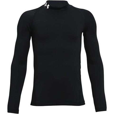 Boy's ColdGear® Mock Long Sleeve Top