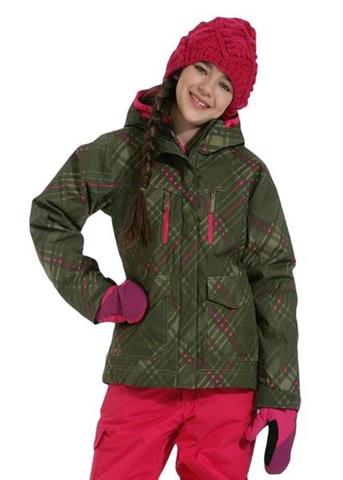 Girls Chic to Peak 3-in-1 Parka (Surplus Green/Very Pink)