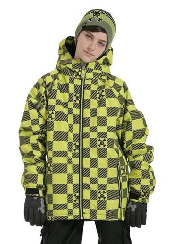 Boys Imperial Insulated Jacket (Acid Skurvy Check)