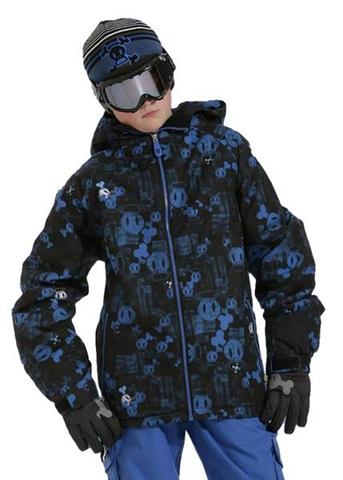 Boys Mix Insulated Jacket (Royal Fade)
