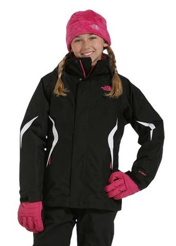 F11 Girls Boundary Triclimate 3-in-1 Jacket (TNF Black)