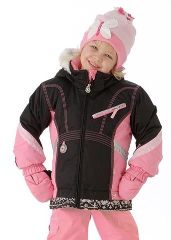F12 Girls Sunrise Jacket (Black)
