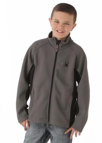 Boys Constant Full Zip Sweater (Castlerock)