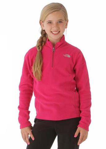 Girls Glacier 1/4 Zip (Razzle Pink)