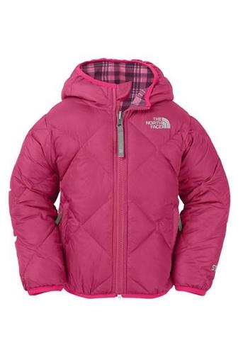Toddler Reversible Down Moondoggy Jacket (Razzle Pink)
