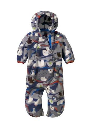 Infant Synch Bunting (Polar Play: Feather Grey)