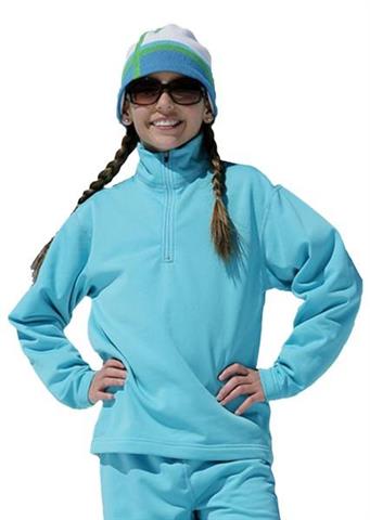 Girls Solar Fleece Top (Capri)