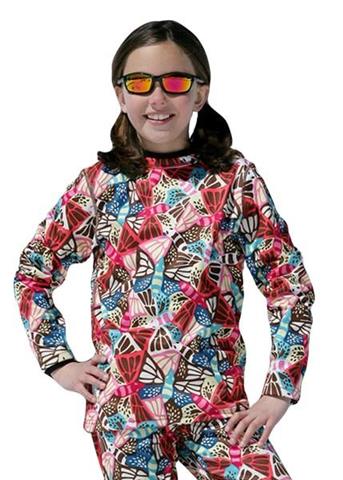 2009 Girl's Heartbreaker Crew (Butterfly Print)
