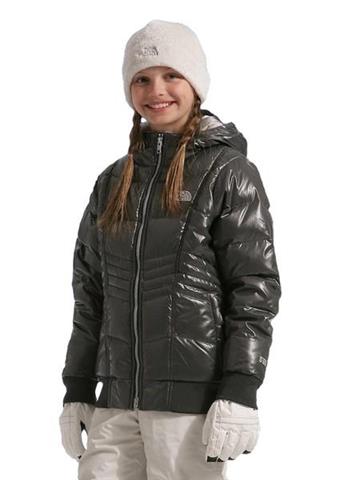 Girls Gotham Jacket (Asphalt Grey) - Closeout