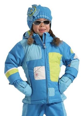 Girls Kismet Jacket (Pacific Blue) - Closeout