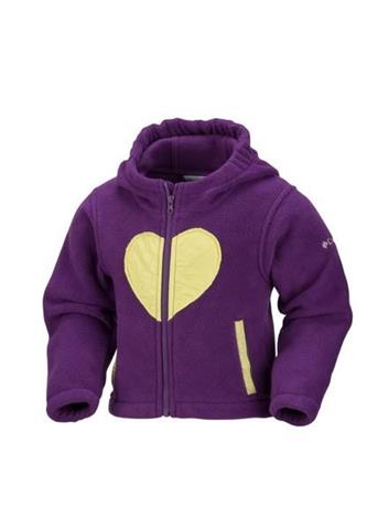 Cuddly Kailyn Fleece Jacket (Iris Glow/Burst)
