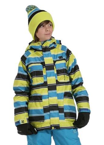F11 Boys Servo Jacket (Tennis/Blue Jewel Stripe)