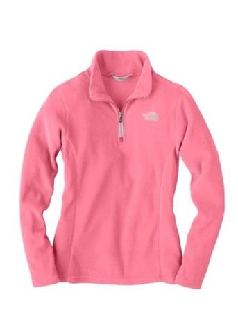 2010 Girls Glacier 1/4 Zip (Utterly Pink)